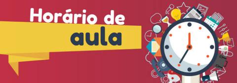HORÁRIO DE AULAS 